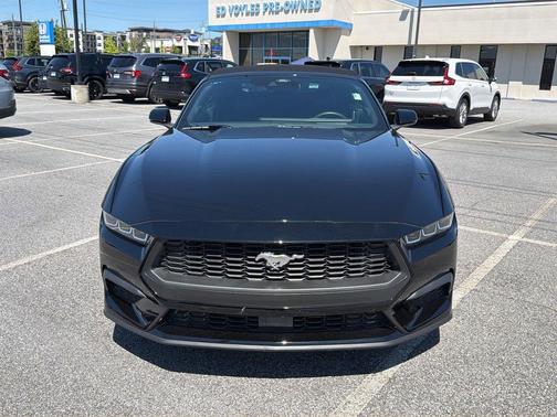 Shadow Black 2024 Ford Mustang EcoBoost Premium
