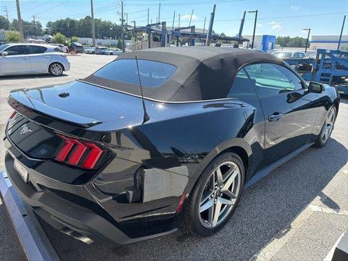 Shadow Black 2024 Ford Mustang EcoBoost Premium