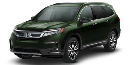 Gray 2022 Honda Pilot AWD Elite