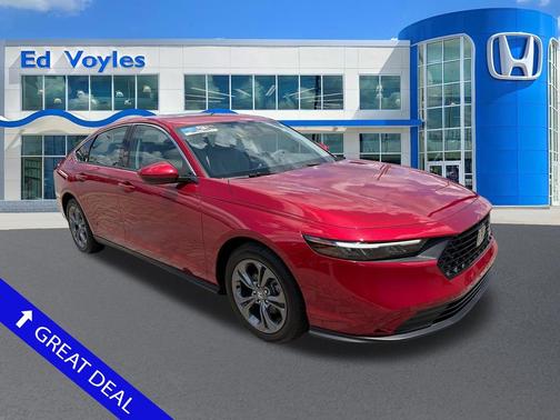 Radiant Red Metallic 2024 Honda Accord EX
