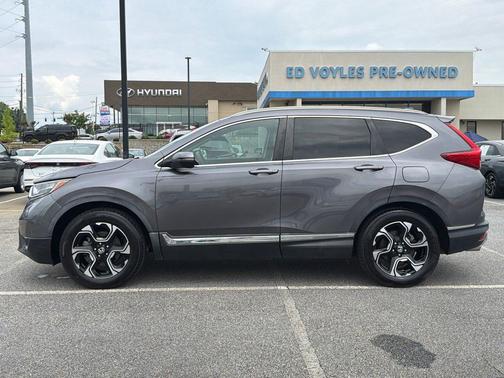 Gray 2017 Honda CR-V Touring