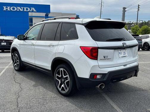 Platinum White Pearl 2022 Honda Passport AWD Elite