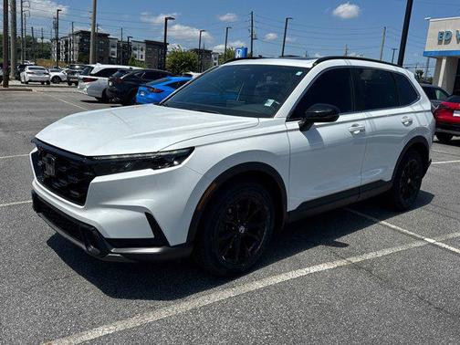 Platinum White Pearl 2024 Honda CR-V Hybrid Sport AWD