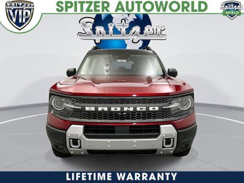 Ruby Red Metallic Tinted Clearcoat 2026 Ford Bronco Sport Badlands
