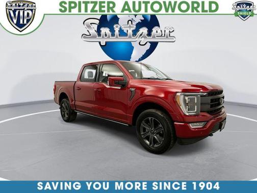 Red Metallic 2023 Ford F-150 Lariat