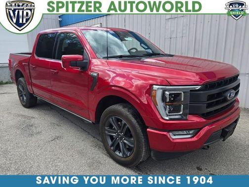 Red Metallic 2023 Ford F-150 Lariat