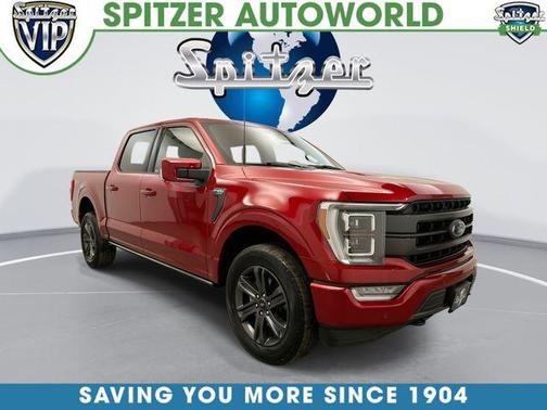 Red Metallic 2023 Ford F-150 Lariat
