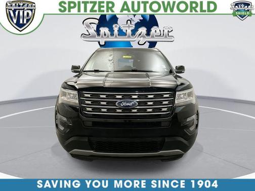 Shadow Black 2017 Ford Explorer XLT