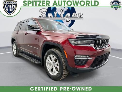 Velvet Red Pearlcoat 2023 Jeep Grand Cherokee Limited