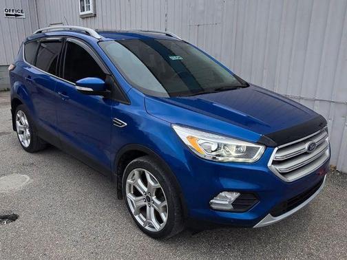 Lightning Blue 2018 Ford Escape Titanium