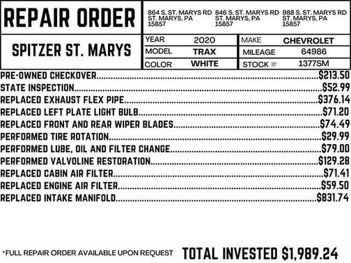 2020 Chevrolet Trax LT