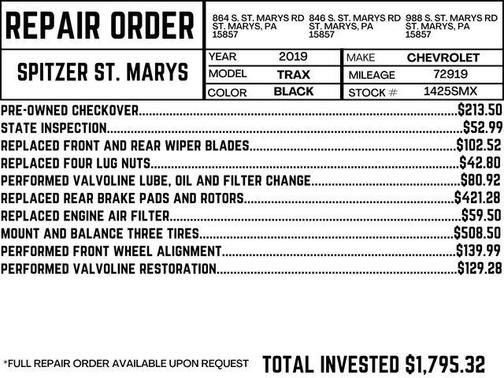 2019 Chevrolet Trax LT