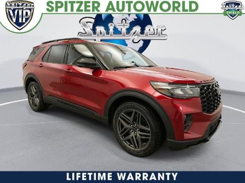 Rapid Red Metallic Tinted Clearcoat 2026 Ford Explorer ST