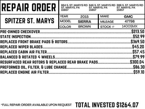 2015 GMC Sierra 1500 Base