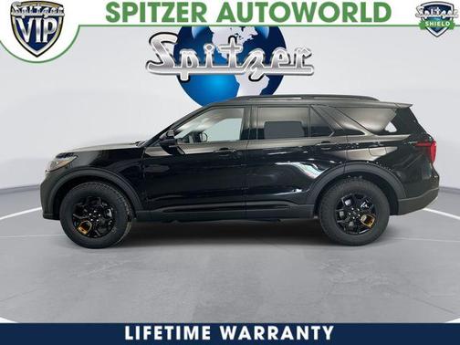 Agate Black Metallic 2026 Ford Explorer Tremor