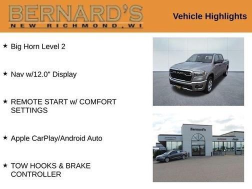 2026 RAM 1500 Big Horn/Lone Star