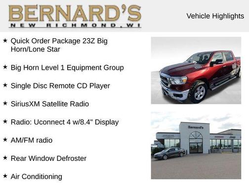 2019 RAM 1500 Big Horn