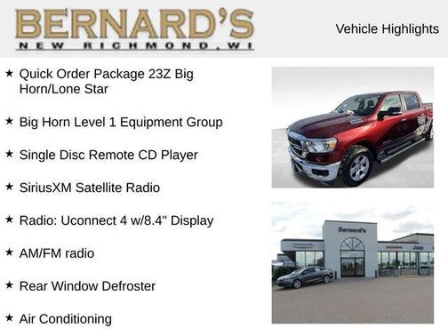 2019 RAM 1500 Big Horn