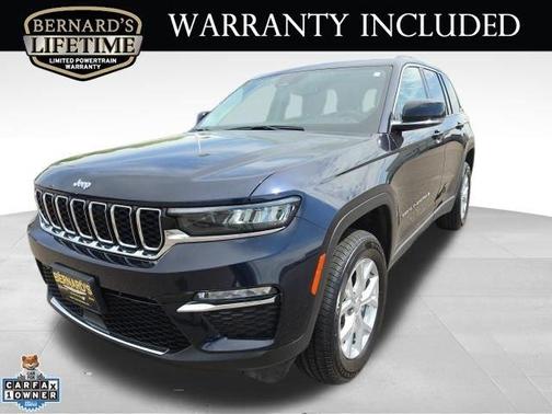 Blue 2023 Jeep Grand Cherokee Limited