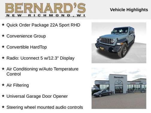 2024 Jeep Wrangler Sport RHD