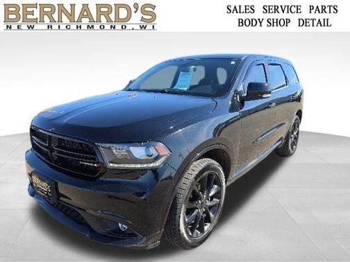Black 2017 Dodge Durango GT
