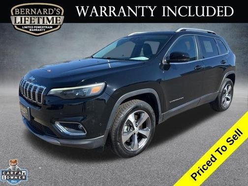 Black 2021 Jeep Cherokee Limited