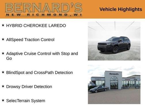 Gray 2026 Jeep Cherokee Laredo