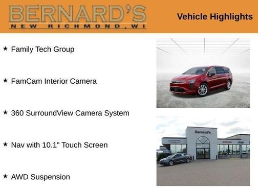 Red 2027 Chrysler Pacifica SELECT