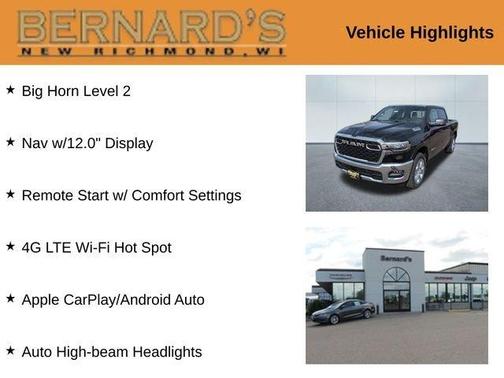 2026 RAM 1500 Big Horn/Lone Star