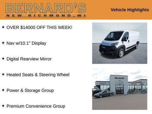 2026 RAM ProMaster 2500 Base