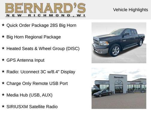2017 RAM 1500 Big Horn