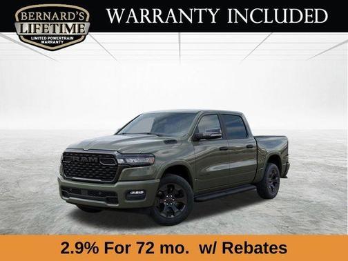 Green 2026 RAM 1500 Big Horn