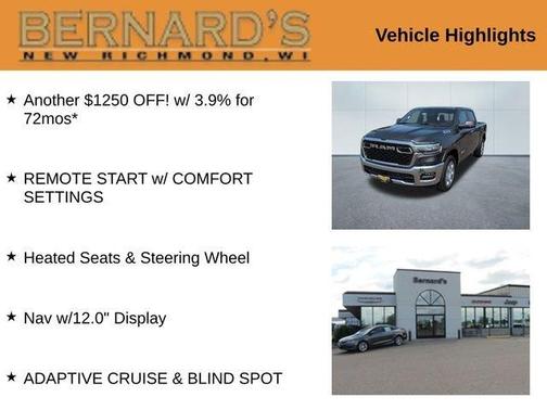 2025 RAM 1500 Big Horn/Lone Star