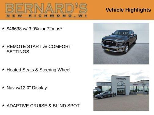 2025 RAM 1500 Big Horn/Lone Star
