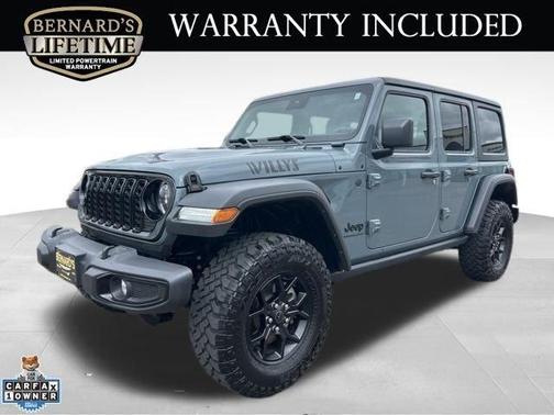 Gray 2024 Jeep Wrangler Sport
