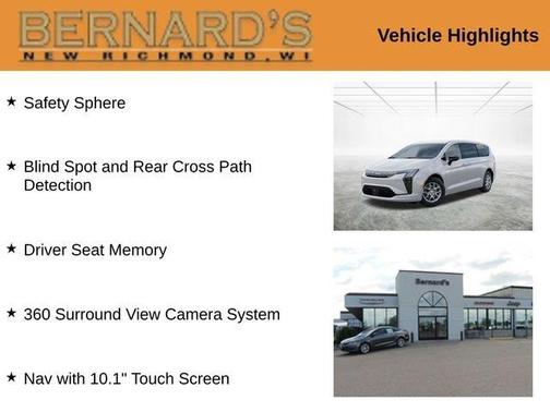 White 2027 Chrysler Pacifica SELECT