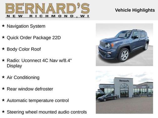2022 Jeep Renegade Limited