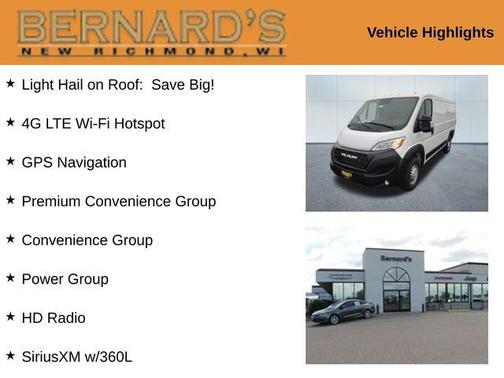 2025 RAM ProMaster 2500 Base
