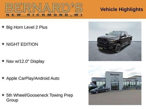 2026 RAM 2500 Big Horn