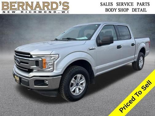 Silver 2018 Ford F-150 XLT