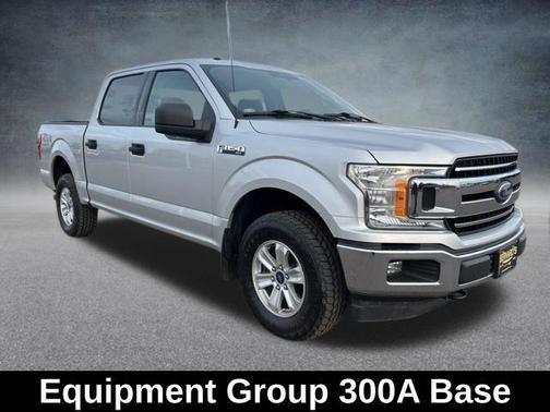 Silver 2018 Ford F-150 XLT