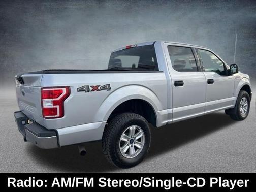 Silver 2018 Ford F-150 XLT