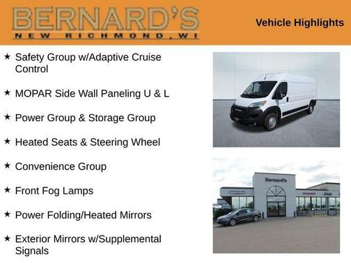2025 RAM ProMaster 2500 High Roof