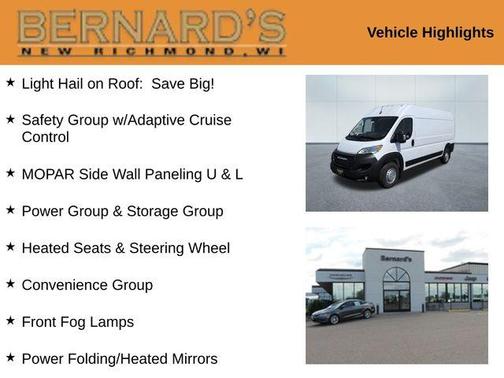 2025 RAM ProMaster 2500 High Roof