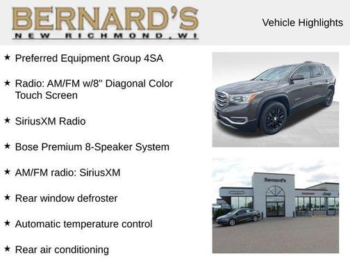 2019 GMC Acadia SLT-1