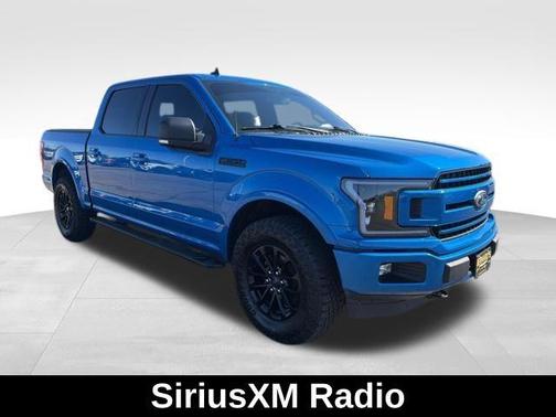 Blue Metallic 2020 Ford F-150 XLT