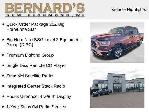 2019 RAM 1500 Big Horn