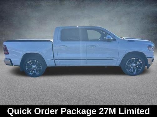 White 2021 RAM 1500 Limited