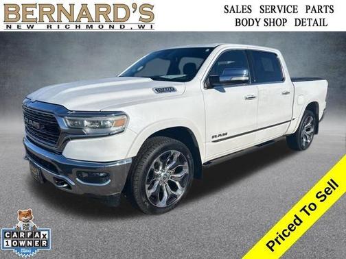 White 2021 RAM 1500 Limited