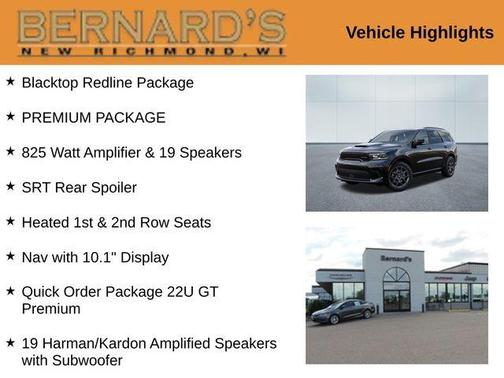 2026 Dodge Durango GT Premium HEMI V8